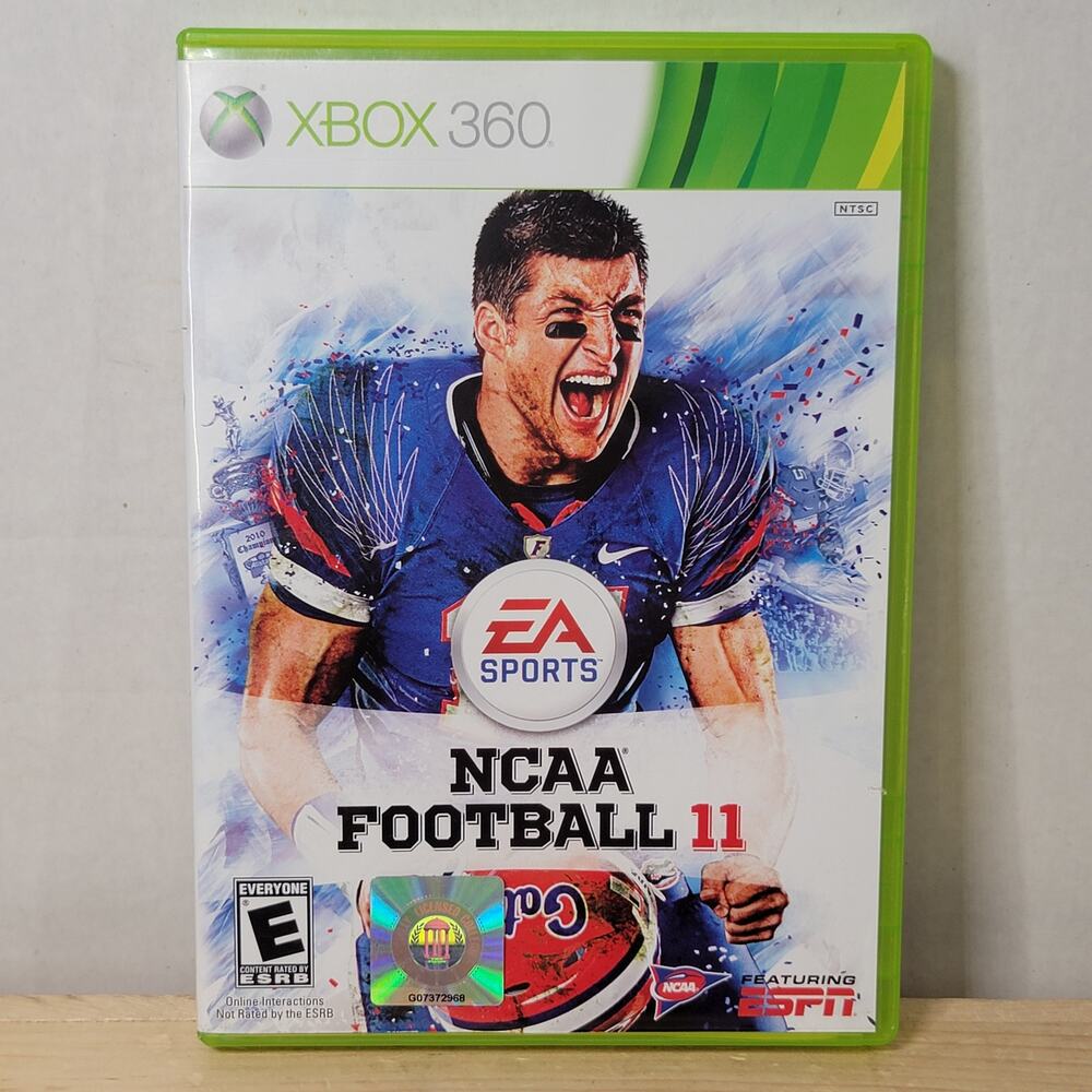 XBOX 360 Game: NCAA Football 11 w/ Booklet Insert
